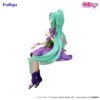 Hatsune Miku Noodle Stopper PVC Szobor Flower Fairy Cosmos Purple Color Ver. 14 cm