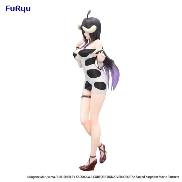 Overlord Trio-Try-iT PVC Szobor Albedo Mini Dress Cow Pattern Ver. 21 cm