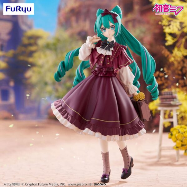 Hatsune Miku Trio-Try-iT PVC Szobor Classical Retro Miku heo European Exclusive 19 cm Hatsune Miku Trio-Try-iT PVC Szobor Classical Retro Miku heo European Exclusive 19 cm