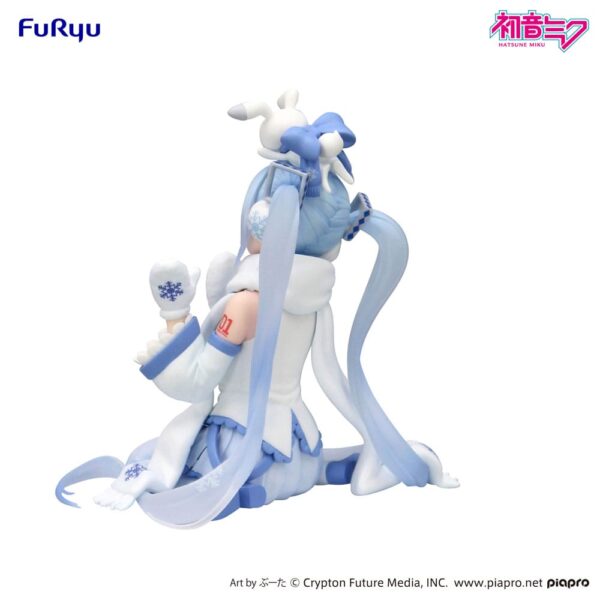 Hatsune Miku Noodle Stopper PVC Szobor Snow Miku Sky Town 10th Ver. 10 cm Hatsune Miku Noodle Stopper PVC Szobor Snow Miku Sky Town 10th Ver. 10 cm
