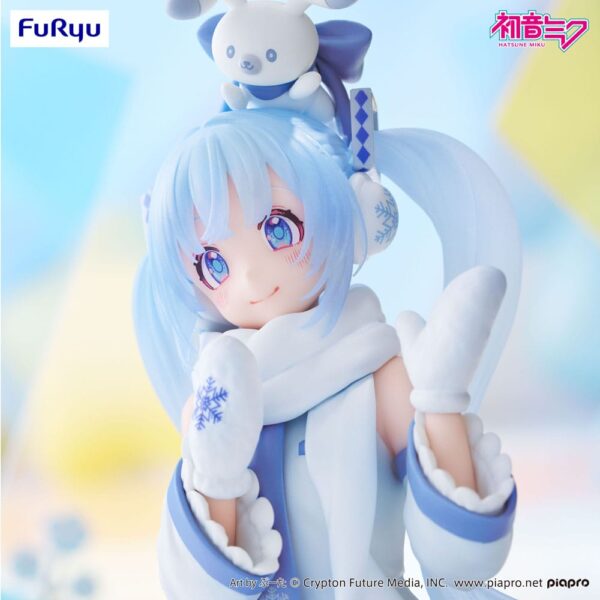 Hatsune Miku Noodle Stopper PVC Szobor Snow Miku Sky Town 10th Ver. 10 cm Hatsune Miku Noodle Stopper PVC Szobor Snow Miku Sky Town 10th Ver. 10 cm