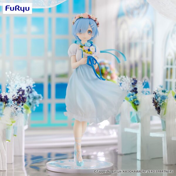Re:Zero Starting Life in Another World Trio-Try-iT PVC Szobor Rem Bridesmaid 21 cm Re:Zero Starting Life in Another World Trio-Try-iT PVC Szobor Rem Bridesmaid 21 cm