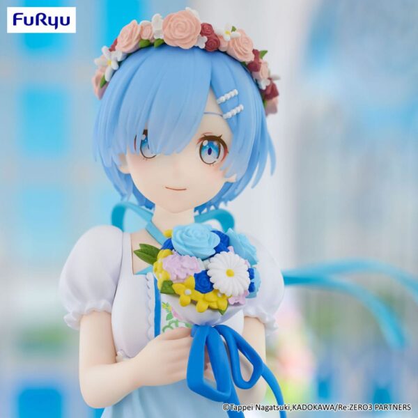 Re:Zero Starting Life in Another World Trio-Try-iT PVC Szobor Rem Bridesmaid 21 cm Re:Zero Starting Life in Another World Trio-Try-iT PVC Szobor Rem Bridesmaid 21 cm