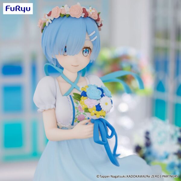 Re:Zero Starting Life in Another World Trio-Try-iT PVC Szobor Rem Bridesmaid 21 cm Re:Zero Starting Life in Another World Trio-Try-iT PVC Szobor Rem Bridesmaid 21 cm