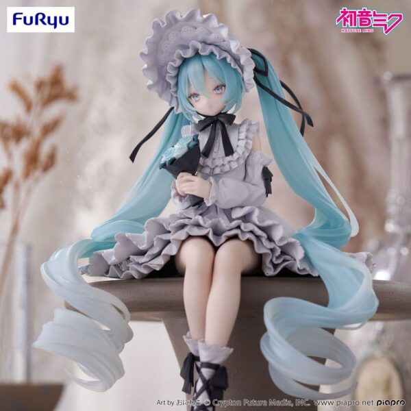 Hatsune Miku Noodle Stopper PVC Szobor Vintage Doll Style 15 cm