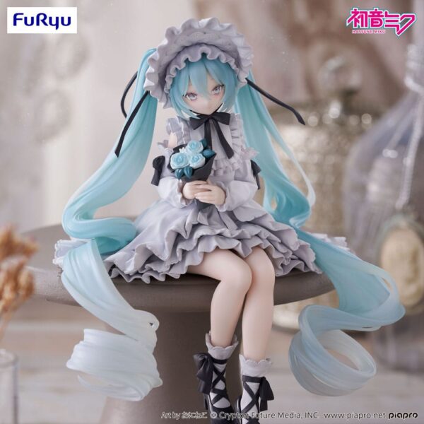 Hatsune Miku Noodle Stopper PVC Szobor Vintage Doll Style 15 cm