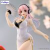 Super Sonico Trio-Try-iT PVC Szobor White China Dress Ver. 21 cm Super Sonico Trio-Try-iT PVC Szobor White China Dress Ver. 21 cm