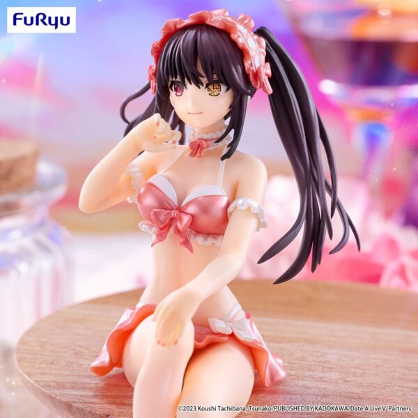Date A Live V Noodle Stopper PVC Szobor Kurumi Tokisaki Swimsuit Pastel Red Color Ver. 15 cm Date A Live V Noodle Stopper PVC Szobor Kurumi Tokisaki Swimsuit Pastel Red Color Ver. 15 cm