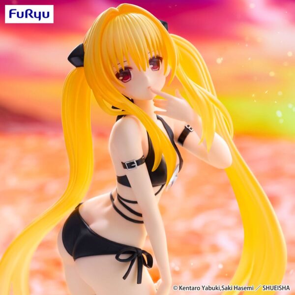 To Love Ru Darkness Trio-Try-iT PVC Szobor Konjiki no Yami 19 cm To Love Ru Darkness Trio-Try-iT PVC Szobor Konjiki no Yami 19 cm