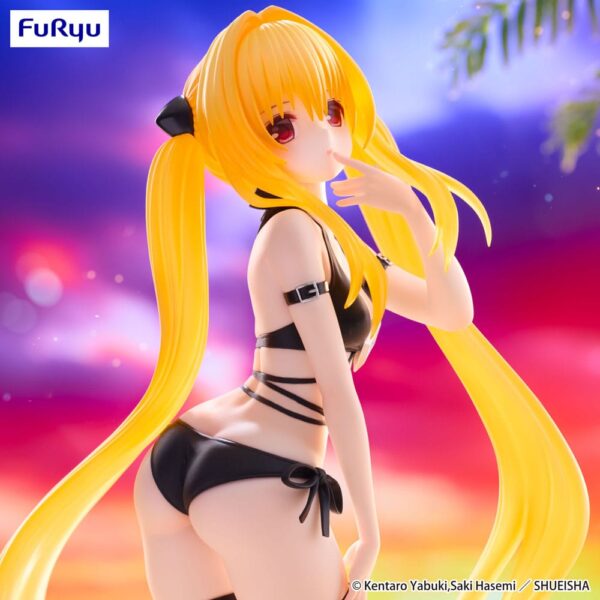 To Love Ru Darkness Trio-Try-iT PVC Szobor Konjiki no Yami 19 cm To Love Ru Darkness Trio-Try-iT PVC Szobor Konjiki no Yami 19 cm