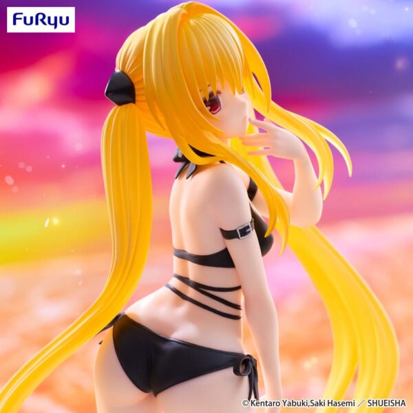 To Love Ru Darkness Trio-Try-iT PVC Szobor Konjiki no Yami 19 cm To Love Ru Darkness Trio-Try-iT PVC Szobor Konjiki no Yami 19 cm