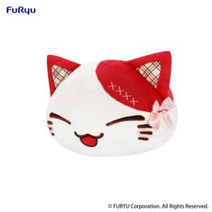 Nemuneko Cat Sweet Big Plüss Figura Red 35 cm