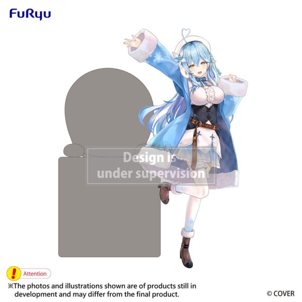Hololive Production Hikkake PVC Szobor Yukihana Lamy 10 cm
