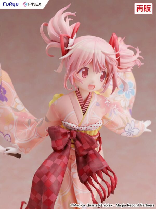 Puella Magi Madoka Magica Side Story Magia Record PVC Szobor 1/7 Madoka Kaname Kimono Ver. 22 cm