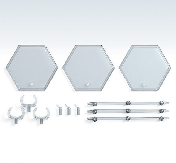 The Simple Stand Nendoroid More for Figuras & Models 3-Pack Hex Type