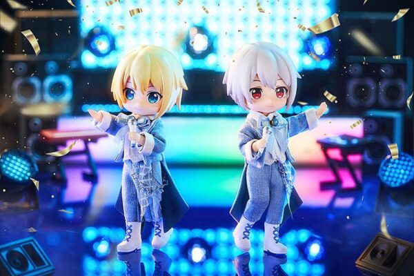 Original Character Accessories for Nendoroid Doll Figuras Outfit Set: Idol Outfit - Boy (Sax Blue)