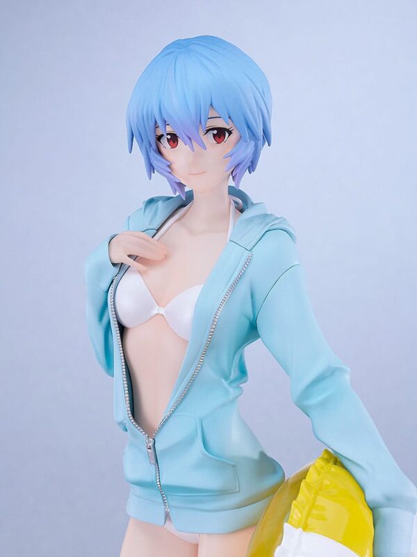 Rebuild of Evangelion Pop Up Parade L PVC Szobor Beach Queens: Rei Ayanami 22 cm