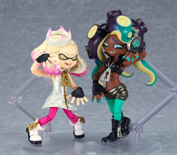 Splatoon 2 Figma Akció Figuras Off the Hook Pearl & Marina 9 - 10 cm