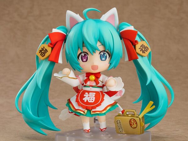 Character Vocal Series 01 Nendoroid Akció Figura Hatsune Miku: Maneki Miku Ver. 10 cm Character Vocal Series 01 Nendoroid Akció Figura Hatsune Miku: Maneki Miku Ver. 10 cm