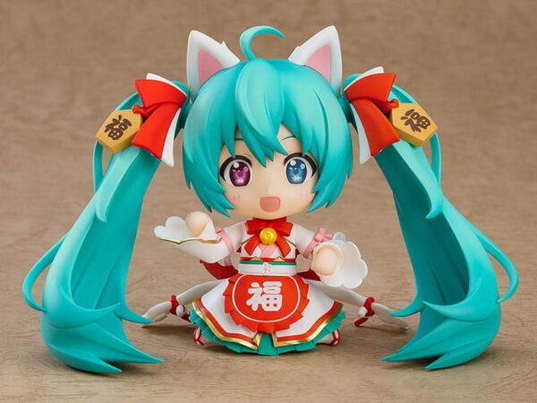 Character Vocal Series 01 Nendoroid Akció Figura Hatsune Miku: Maneki Miku Ver. 10 cm Character Vocal Series 01 Nendoroid Akció Figura Hatsune Miku: Maneki Miku Ver. 10 cm