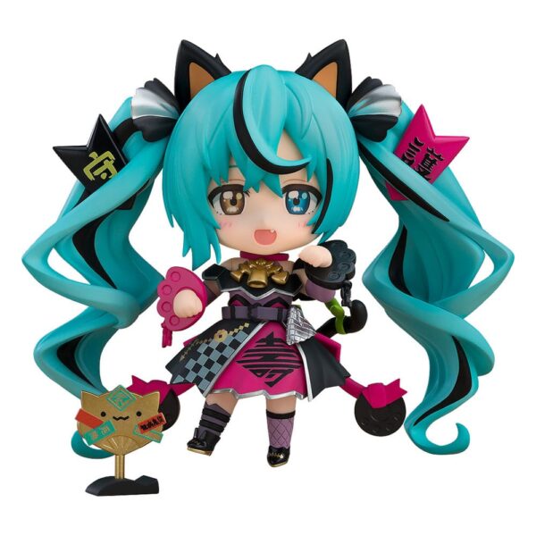 Character Vocal Series 01 Nendoroid Akció Figura Hatsune Miku: Black Maneki Miku Ver. 10 cm