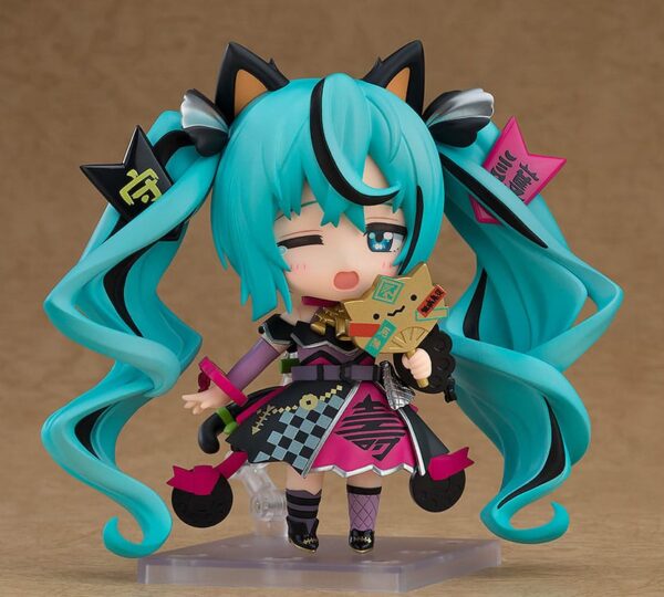 Character Vocal Series 01 Nendoroid Akció Figura Hatsune Miku: Black Maneki Miku Ver. 10 cm