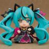 Character Vocal Series 01 Nendoroid Akció Figura Hatsune Miku: Black Maneki Miku Ver. 10 cm