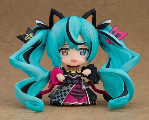 Character Vocal Series 01 Nendoroid Akció Figura Hatsune Miku: Black Maneki Miku Ver. 10 cm