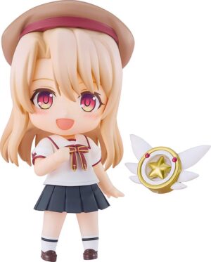 Fate/kaleid liner Prisma Illya Licht Nameless Girl Nendoroid Akció Figura Illyasviel von Einzbern: School Uniform Ver. 10 cm
