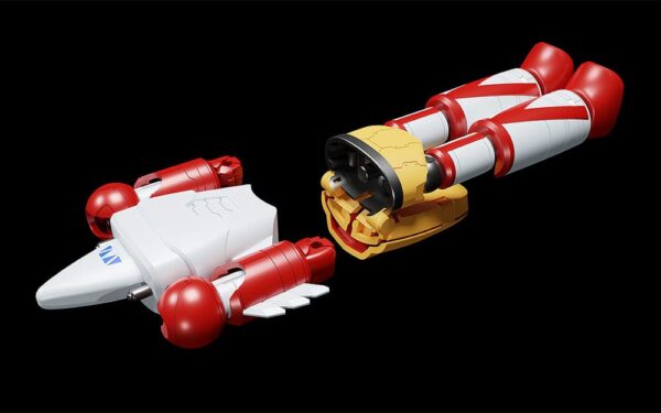 Getter Robo:The Last day Moderoid Miniature Plastic Model Kit Getter 1 Combining & Transforming 11 cm