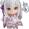 Re:Zero Starting Life in Another World Nendoroid Akció Figura Emilia 10 cm