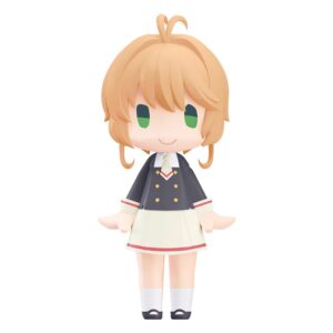 Cardcaptor Sakura: Clear Card with Garterbelt HELLO! GOOD SMILE Akció Figura Sakura Kinomoto: Tomoeda Junior High School Uniform Ver. 10 cm