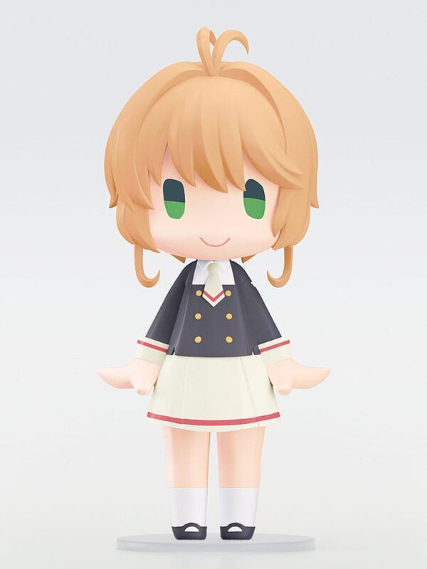 Cardcaptor Sakura: Clear Card with Garterbelt HELLO! GOOD SMILE Akció Figura Sakura Kinomoto: Tomoeda Junior High School Uniform Ver. 10 cm