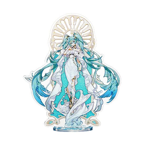 Character Vocal Series 01: Hatsune Miku Acrylic Stand Hatsune Miku feat. Yoneyama Mai Glitter Ver. 20 cm Character Vocal Series 01: Hatsune Miku Acrylic Stand Hatsune Miku feat. Yoneyama Mai Glitter Ver. 20 cm