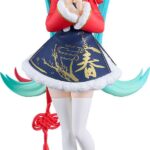 Character Vocal Series 01: Hatsune Miku Pop Up Parade PVC Szobor Hatsune Miku: Sourxuan Chinese New Year Ver. 17 cm