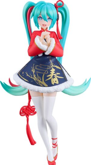 Character Vocal Series 01: Hatsune Miku Pop Up Parade PVC Szobor Hatsune Miku: Sourxuan Chinese New Year Ver. 17 cm