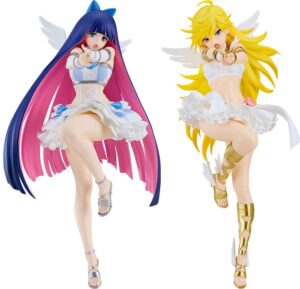 Panty & Stocking with Garterbelt Pop Up Parade PVC Szobors 2-Pack Panty & Stocking Set: Repent Ver. L Size 21 cm