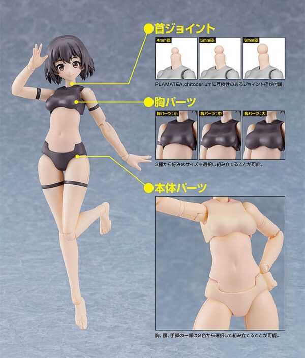 Cutie Honey Nova Plastic Model Kit PLAMATEA Muse Body: Ichika A Type 15 cm Cutie Honey Nova Plastic Model Kit PLAMATEA Muse Body: Ichika A Type 15 cm