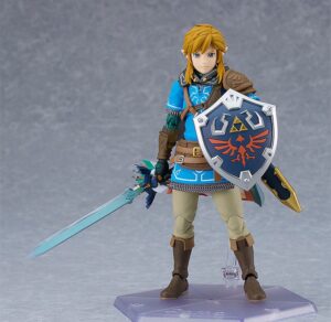 The Legend of Zelda Tears of the Kingdom Figma Akció Figura Link Tears of the Kingdom Ver. DX Edition 15 cm
