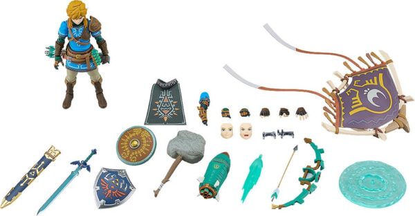 The Legend of Zelda Tears of the Kingdom Figma Akció Figura Link Tears of the Kingdom Ver. DX Edition 15 cm The Legend of Zelda Tears of the Kingdom Figma Akció Figura Link Tears of the Kingdom Ver. DX Edition 15 cm