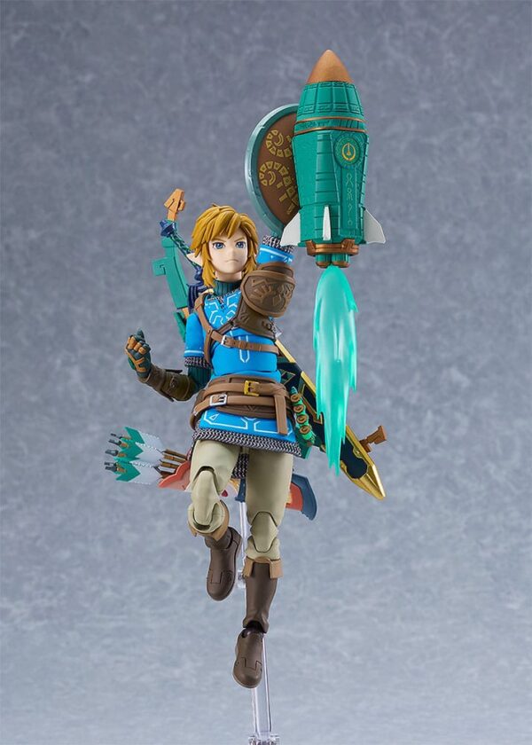 The Legend of Zelda Tears of the Kingdom Figma Akció Figura Link Tears of the Kingdom Ver. DX Edition 15 cm The Legend of Zelda Tears of the Kingdom Figma Akció Figura Link Tears of the Kingdom Ver. DX Edition 15 cm