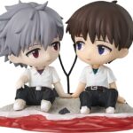 Rebuild of Evangelion Chibi Figura Shinji Ikari & Kaworu Nagisa 8 cm