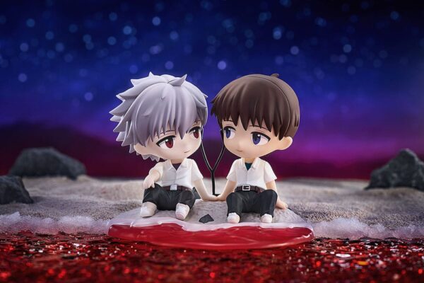 Rebuild of Evangelion Chibi Figura Shinji Ikari & Kaworu Nagisa 8 cm Rebuild of Evangelion Chibi Figura Shinji Ikari & Kaworu Nagisa 8 cm