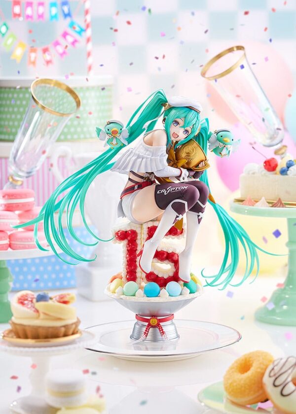 Hatsune Miku Characters PVC Szobor 1/6 Racing Miku: 2023 - 15th Anniversary Ver. 26 cm Hatsune Miku Characters PVC Szobor 1/6 Racing Miku: 2023 - 15th Anniversary Ver. 26 cm