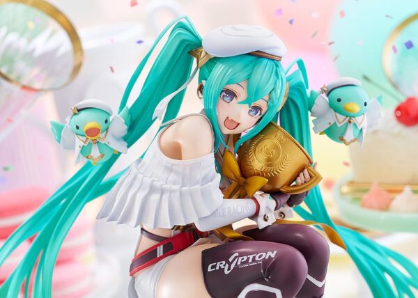 Hatsune Miku Characters PVC Szobor 1/6 Racing Miku: 2023 - 15th Anniversary Ver. 26 cm Hatsune Miku Characters PVC Szobor 1/6 Racing Miku: 2023 - 15th Anniversary Ver. 26 cm