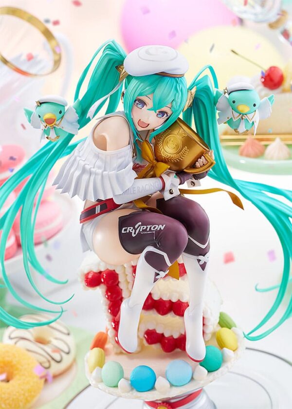 Hatsune Miku Characters PVC Szobor 1/6 Racing Miku: 2023 - 15th Anniversary Ver. 26 cm Hatsune Miku Characters PVC Szobor 1/6 Racing Miku: 2023 - 15th Anniversary Ver. 26 cm