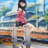 Gridman Universe PVC Szobor 1/7 Rikka Takarada: Blue Sky Station 21 cm