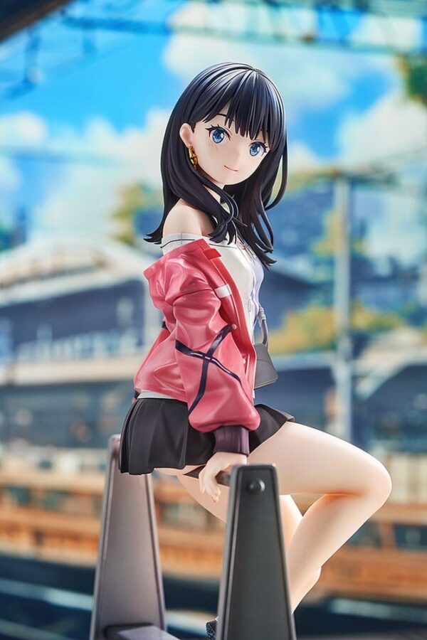 Gridman Universe PVC Szobor 1/7 Rikka Takarada: Blue Sky Station 21 cm