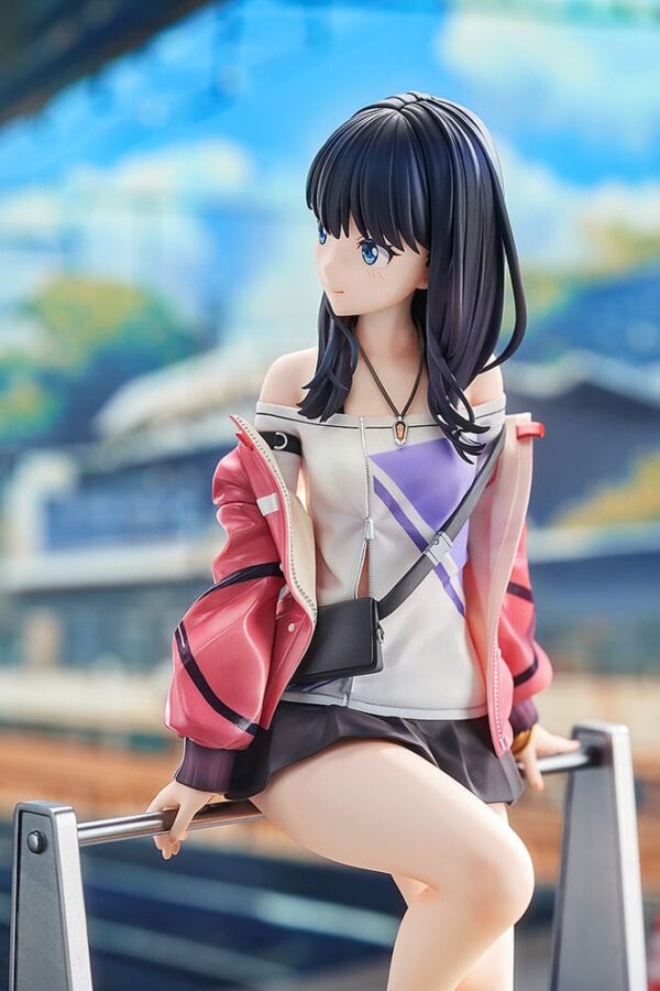 Gridman Universe PVC Szobor 1/7 Rikka Takarada: Blue Sky Station 21 cm