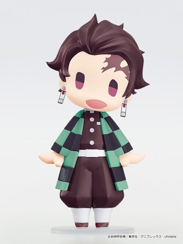 Demon Slayer: Kimetsu no Yaiba HELLO! GOOD SMILE Akció Figura Tanjiro Kamado 10 cm Demon Slayer: Kimetsu no Yaiba HELLO! GOOD SMILE Akció Figura Tanjiro Kamado 10 cm